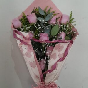 BUQUE COM 6 ROSAS