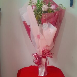 BUQUE 2 CORES COM 6 ROSAS